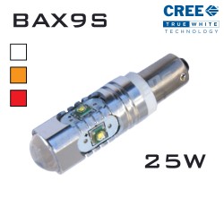 434 - BAX9S/H6W - CREE LED 25W